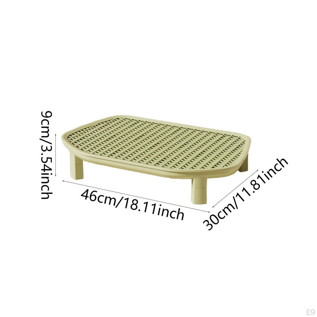 Katzenstreu-Auffangmatte Premium Professionell Leicht zu Reinigen Reduziert das Heraustragen Langlebigkeit