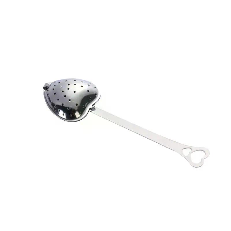 Heart Shaped Tea Strainer Fine Mesh Filter Stainless Steel Tea Infusers Strainer Tea Maker Kitchen Accessories Teteras Infusoras