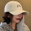 Washed Cotton Peaked Cap Wide Brim Curved Brim Cap New Baseball Cap  For Men Women