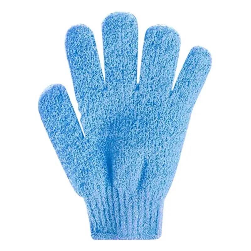 1PCS Household Five Fingers Bath Gloves Shower Towel, Scrub, Body Wash, Children Home Supply Elastic Wipe, Back Bathing, Limpeza