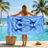 Marseilles Fashion Beach Towel: Ideal for Summer Adventures Soft, Absorbent and Quick Drying Suitable for Swimming and Bathing