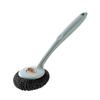 Large-sized Long-handled Kitchen Pot and Dish Cleaning Brush for Home Use