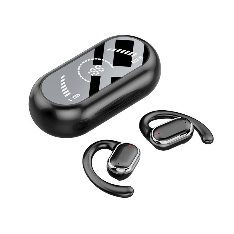 

OWS Открытые Беспроводные Bluetooth-наушники с 9D-звуком, Магнитные Спортивные Вкладыши, Беспроводной Вкладыш с Шумоподавлением чёрный