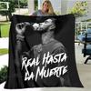 Rapper Anuel AA printed blankets Flange Warm blanket soft and comfortable home travel bed blanket picnic blankets birthday gift