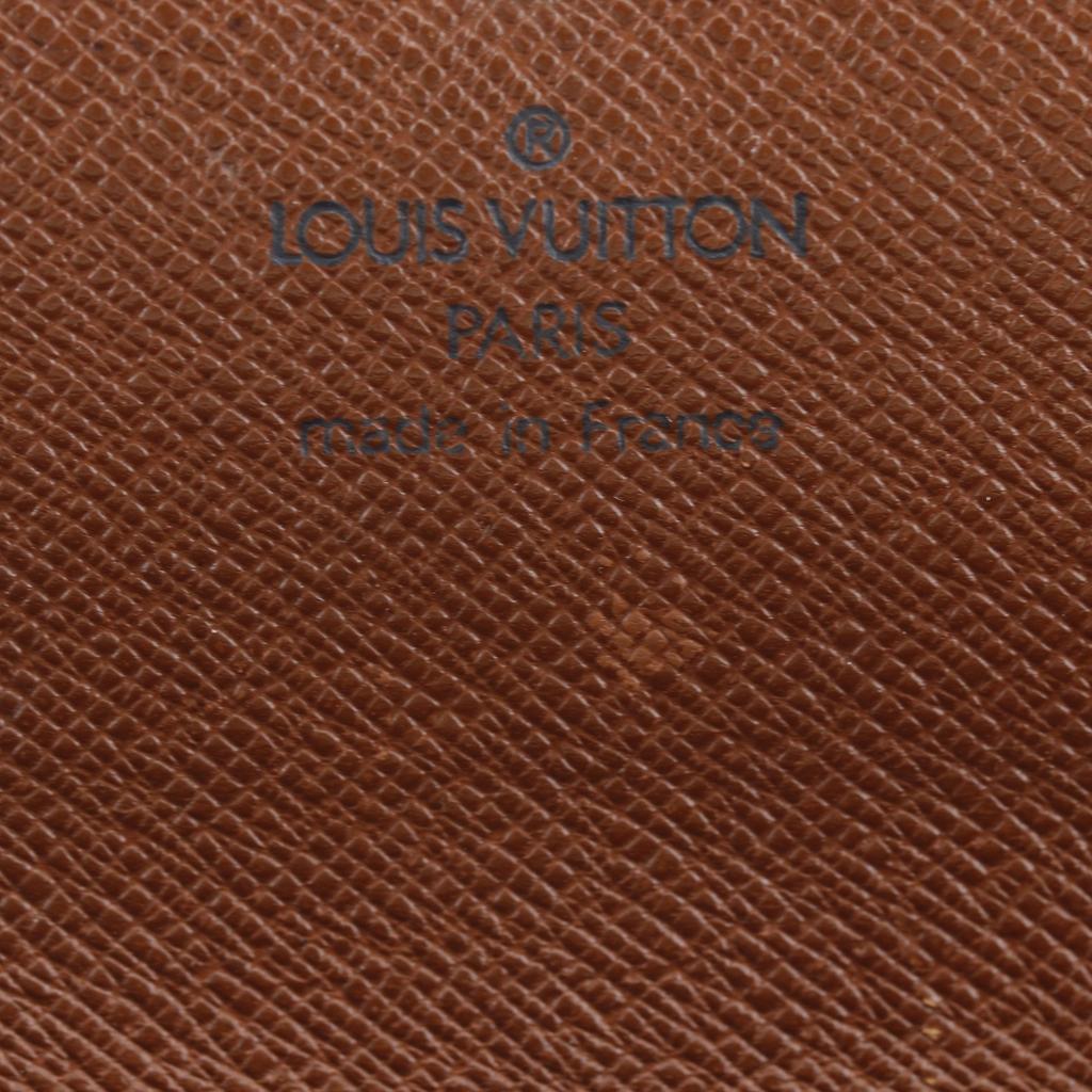 LOUIS VUITTON Pochette Porto Monnet Credit Purse M61725 Brown Monogram canvas Women Used