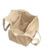 Cotton summer woven hollow handbag women's mesh bag
