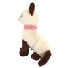 Sunlemon Jolly Beige Sitting Plush Animal Cat 13 x 12 x 19 cm P-9062