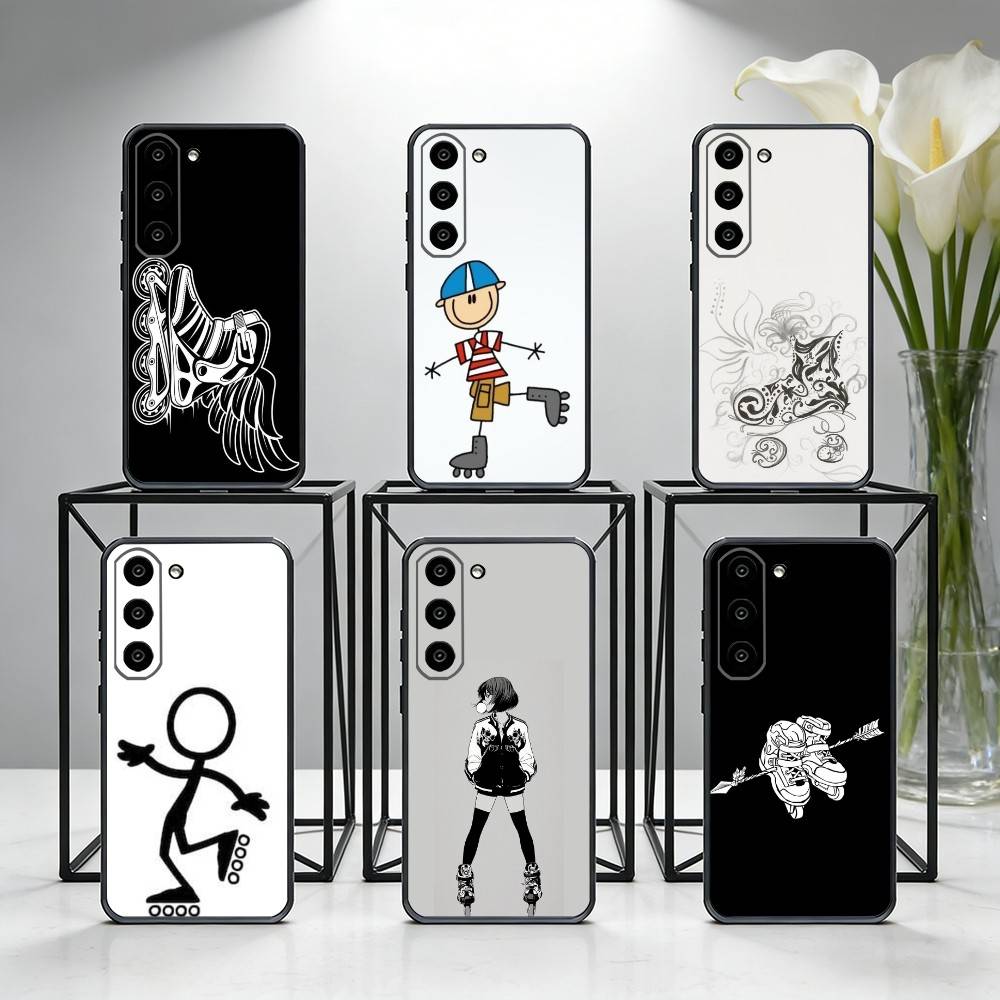 P-Patin Phone Case For Samsung Galaxy A73,A72,A71,A70,A53,A52,A51,Others Soft Black Cover