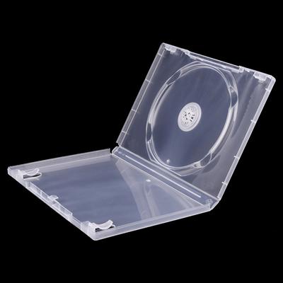 Empty Cd Case Pp Plastic Milky Transparent Cd Case Cd Case Capacity 1 Discs