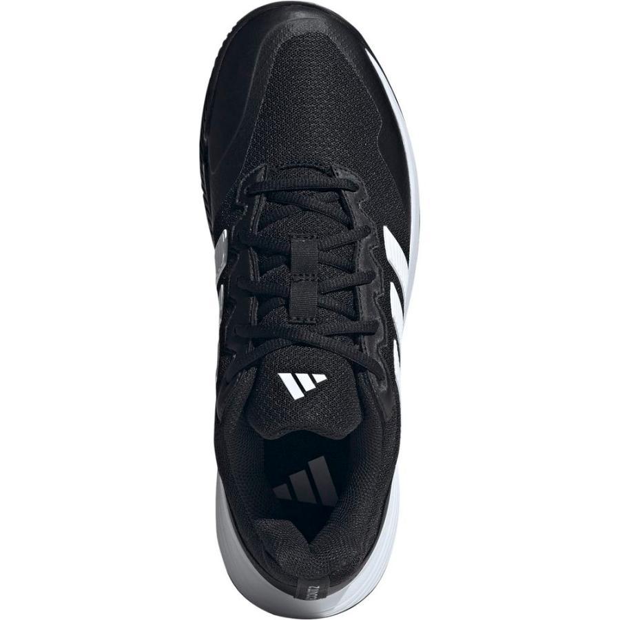 adidas Gamecourt 2 Comfortable Fit Low Top Tennis Shoes Men Sneaker Black KI0780
