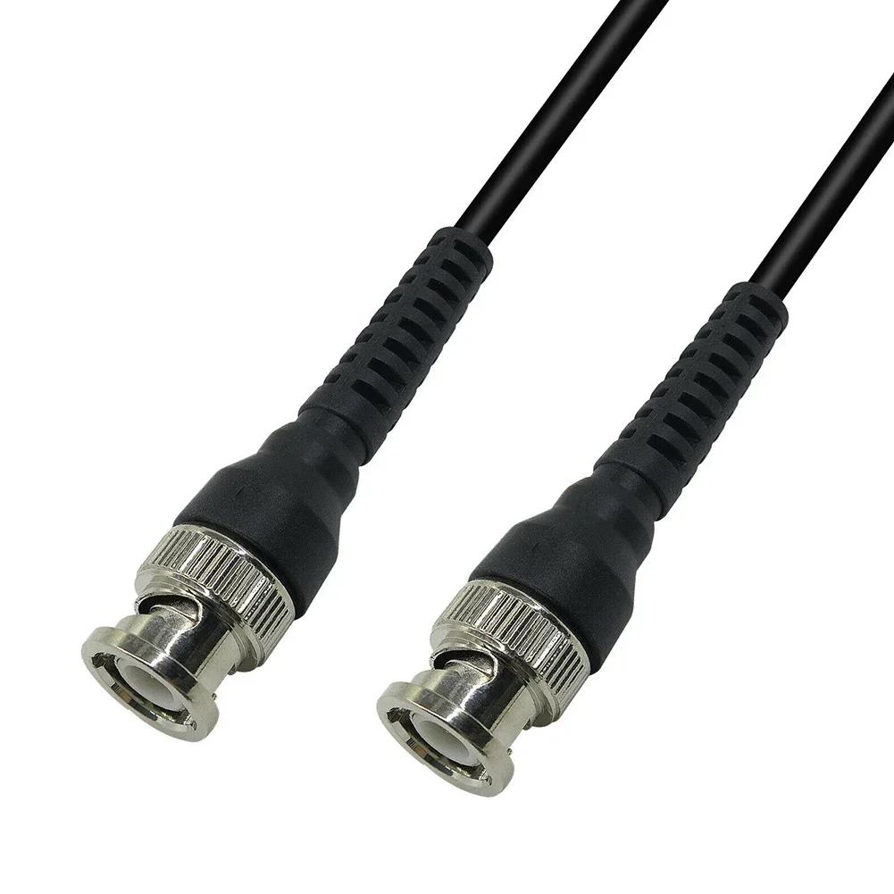 BNC Q9 Male To Male Plug Oscilloscope Test Cable Wire 50 Ohm 3.3ft Impedance Coaxial Cable Cord 100cm