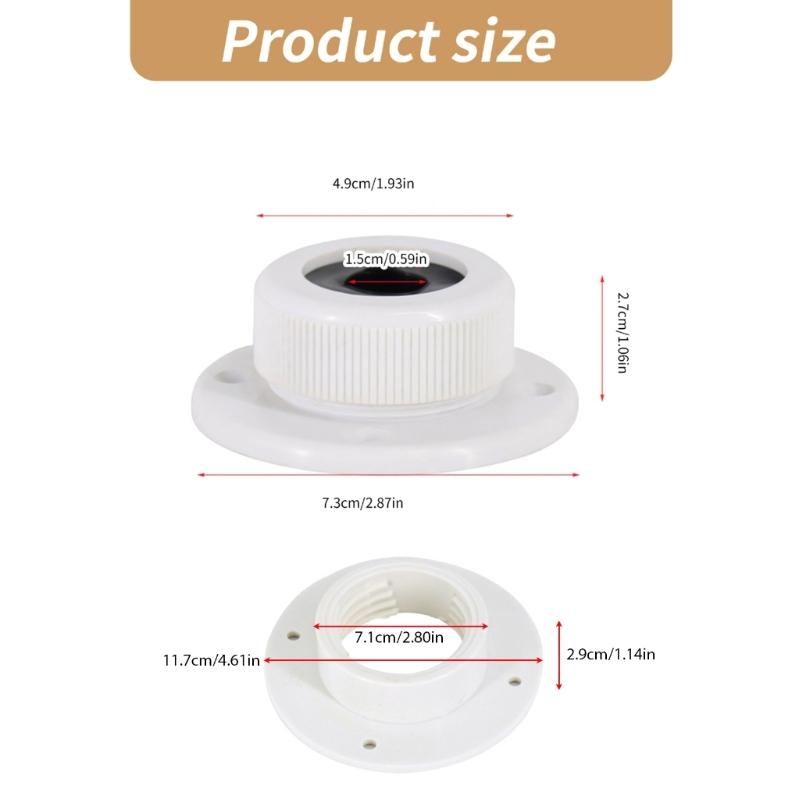 Marine Cable Protections Hole ABS Cable Entry Plate Temperature Resistance Cover for Ship Wiring Safe & Maintenance Ease