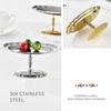 Stainless Steel Ice Cream Cup Modern Fruit Plate Tableware Dessert Bowl  Serving Dish