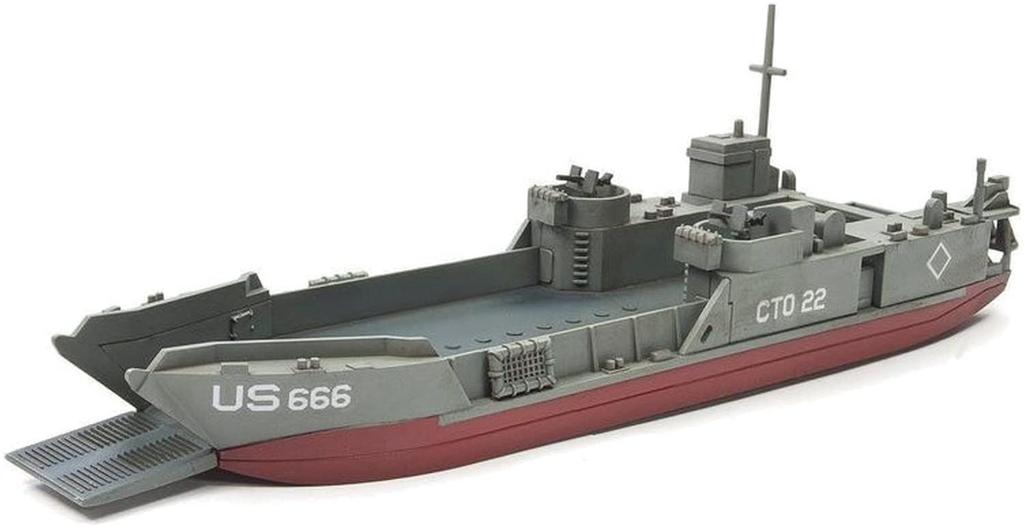 AFV Club US Navy Class 6 Tank Landing Ship of Plastic Model Kit SE73518 1/350 LCT-501 Mk. (Set 2)