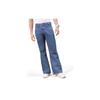 Jeans Uomo The Indian Garage Co Bootcut Vestibilità Larga Monocolore Vita Media
