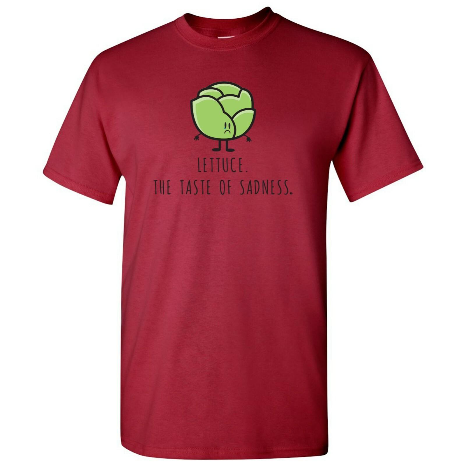 Lettuce The Taste of Sadness Basic Cotton T-Shirt S