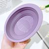 Makeup Brush Cleaning Tool Foldable Silicone Bowl Beauty Egg Cleaner Sponge Puff Washing Portable Scrub Mat Cat Ear Cosmetics
