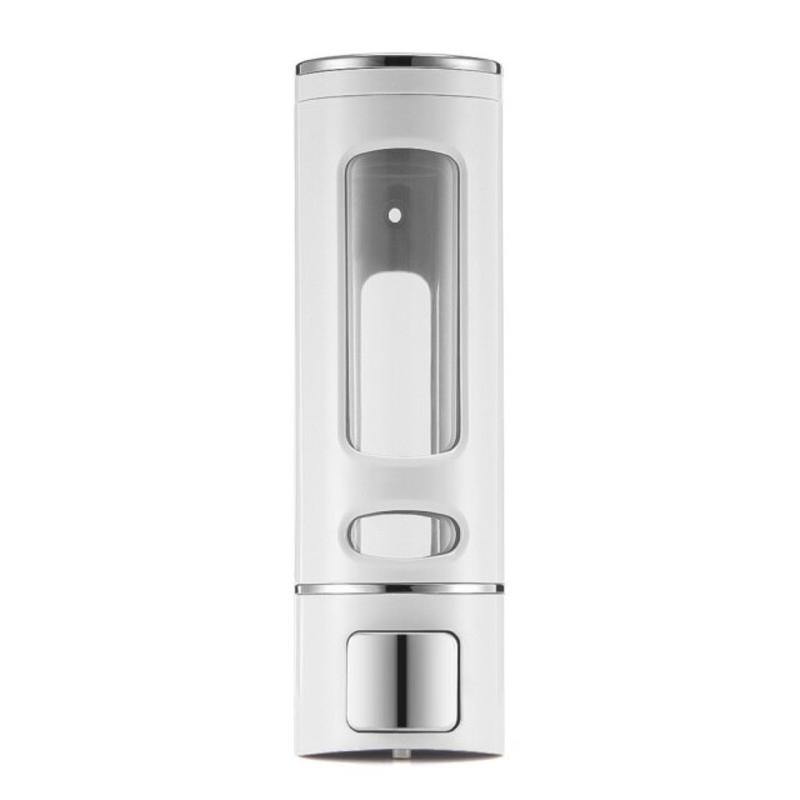 

Soap Dispenser Bathroom Wall Fluid Kitchen Plastic 400 ml Shower Detergent Shower Gel Shampoo Bottle Hotel Accessories Home | Soap Dispensers Liquid (