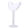 Transparent Glass Cup Creative Wine Glasses Molecular Gastronomy Bird Shaped Goblet  Home