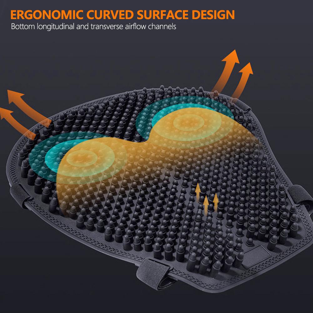 Motorcycle Riding Seat Pad Soft Silicone Waterproof Insulated Seat Cushion Thickened Saddle Protector Motorcycle Accessories