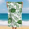 Tropical Palm Microfiber Beach Towel Oversized Quick Dry Sand Free Bath Towels Large Lightweight Swimming Blanket Swimwear
