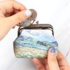 Vintage Women Printing Coin Purses Girl Hasp Zero Wallet Ladies Clutch Change Purse Female Mini Money Bag PU Leather Wallet