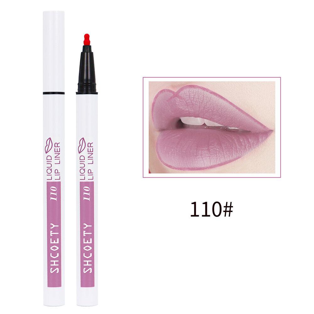 

Жидкий карандаш для губ Маркер для пятен для губ Натуральный матовый телесный шелковистый карандаш для губ Косметика^ 110