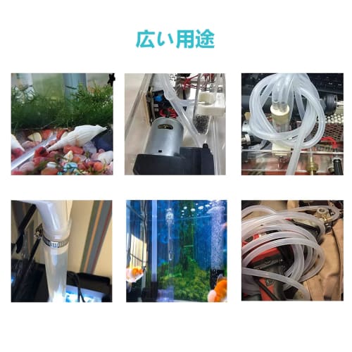 LIKENNY Silicone Tube 4mm x 6mm Air Hose Weatherproof Heat Resistant Clear Tube Silicone Hose Water Pipe Flexible Transparent Length 3M (4mm*6mm 3M)