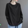 Long-sleeved T-shirt Spring and Autumn New Style Versatile Loose Round Neck Top