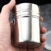 Seasoning Jar Seasoning Box Easy To Use Spices Jar Spices Tins Spices Container with Lid 304StainIess Steel Material