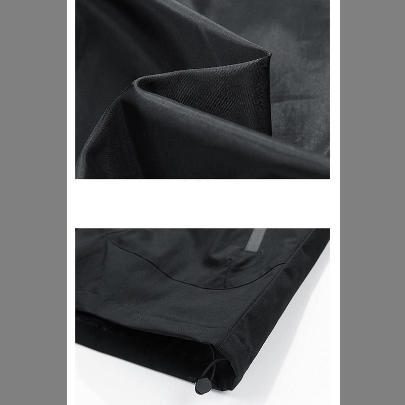 Spring and Autumn Fashion Men's Plus Size Men's Jacket Japanese Outdoor Hooded Casual Jacket Jacket
