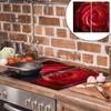 Glass Cutting Board 2X 30X52 Rose