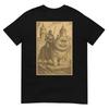 Medieval Knight Riding A Persian Cat Rider Surreal Feline TShirt