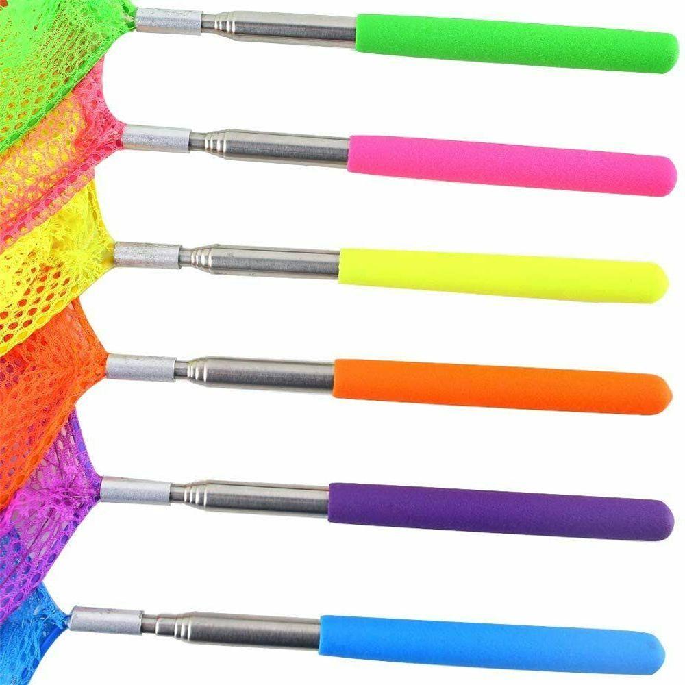 Lightweight Dragonfly Extendable Butterfly Net Insect Catch Mesh Kids Fishing Net Telescopic