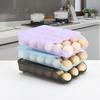 Three-layer Egg Storage Box Slide Design Refrigerator Fresh-keeping Box Solid Color Egg Tray Large Household Anti-fall Egg Storage Tool