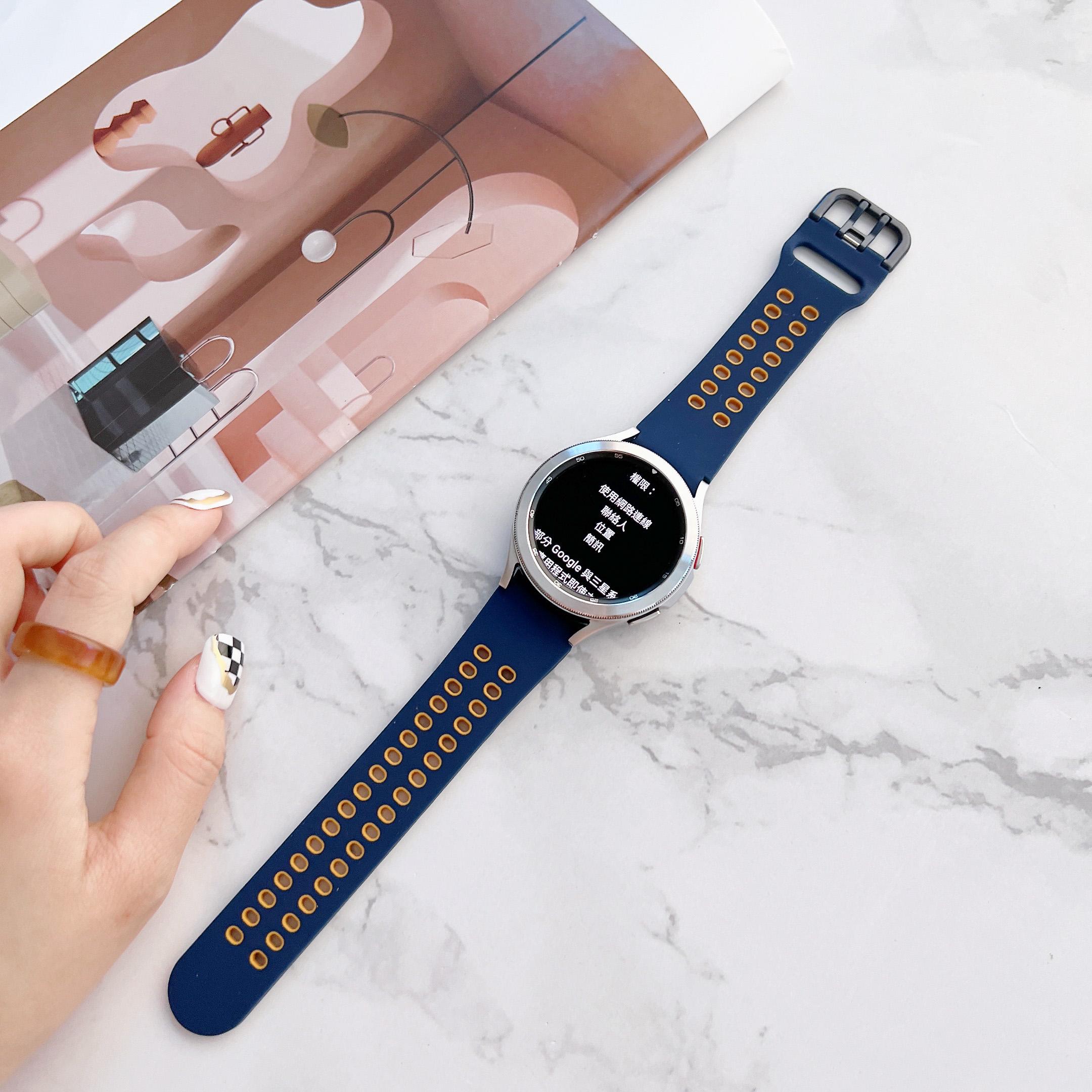 

No Gap Silicone Strap for Samsung Galaxy Watch 4/5/6/7 44mm 40mm/5 Pro 45mm Original Wristband for Galaxy Watch 6 classic Strap Galaxy Watch 7 40mm