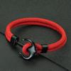 Fashion Men Anchor Bracelet With A Grade 4mm Thread 7 Colors Available Outdoor Cool Riding Sports Sweat Absorbent Rope Braslet