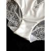 Mit Diamanten verzierte Mid-Waist-Spitzen-Slips Sexy und atmungsaktive Damen-Triangel-Slips