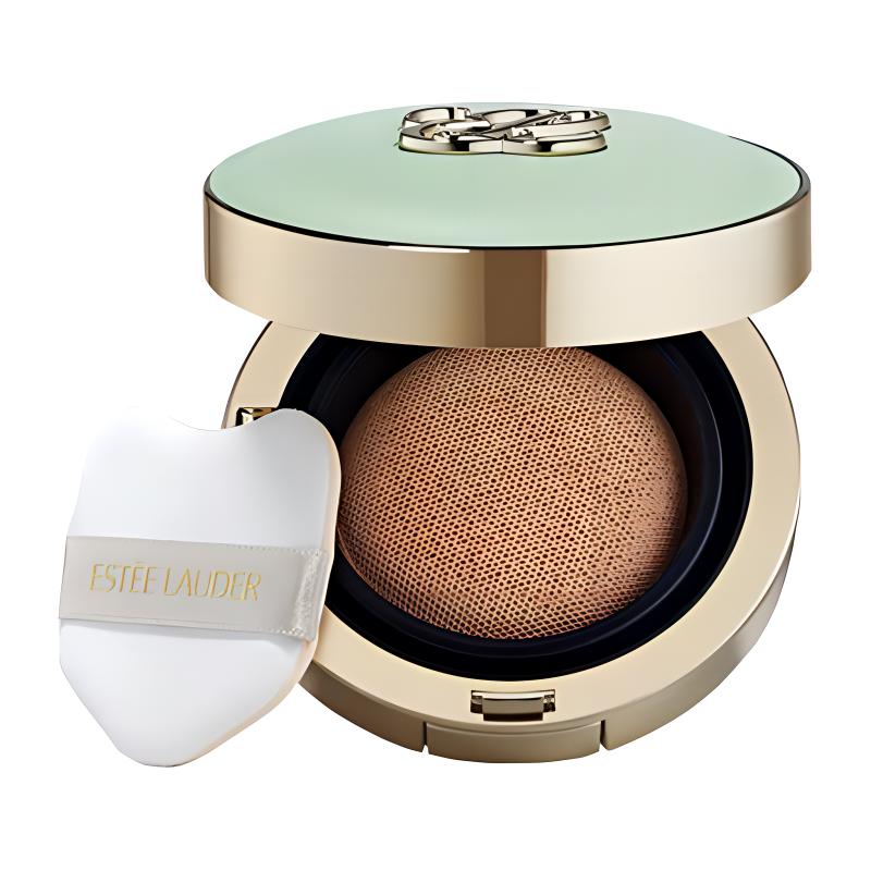 

Estée Lauder Double Wear Second Skin Blur Cushion Тональный крем-кушон SPF 25 PA+++ Ladurée Edition # Green-#BONE 12g+12g Replacement Core