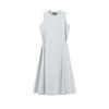 White Contact Cool Simple Fashion Comfortable Sleeveless Dress Women Dresses F11W623304F-GY