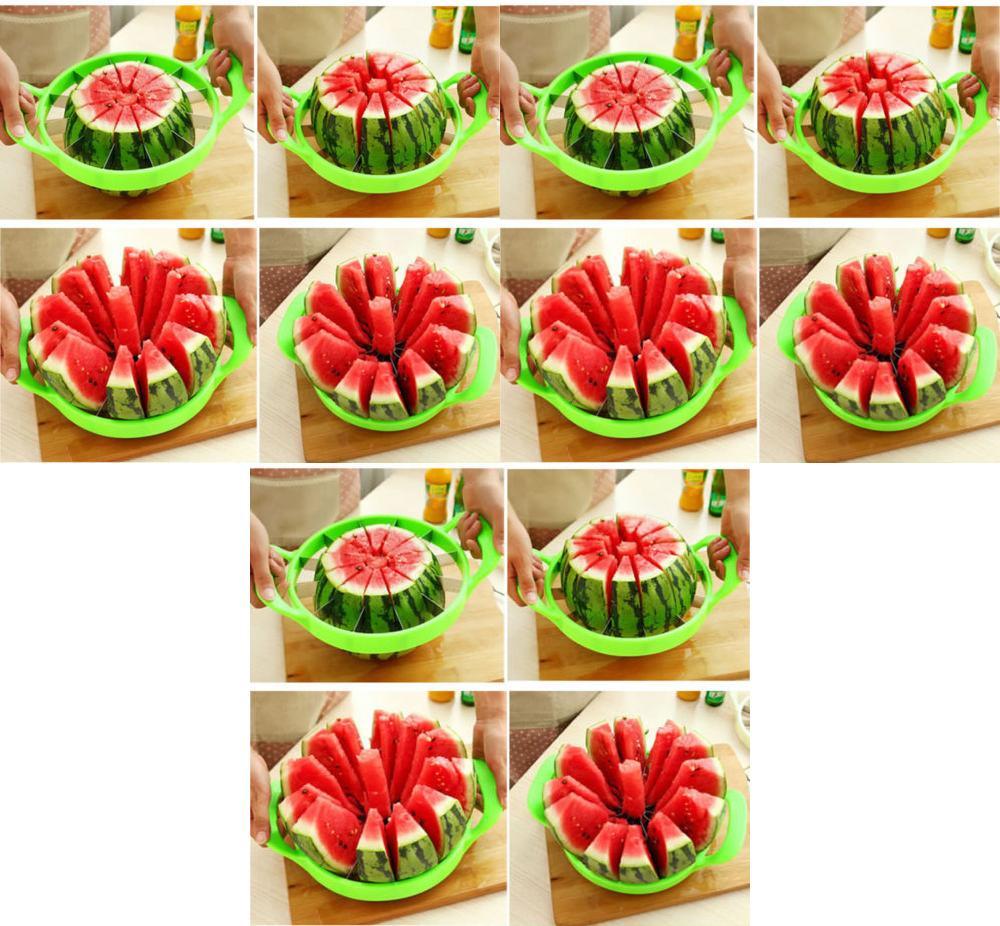 Stainless Steel Fruit Slicer With Multifunction Design For Home Kitchen Food Preparation