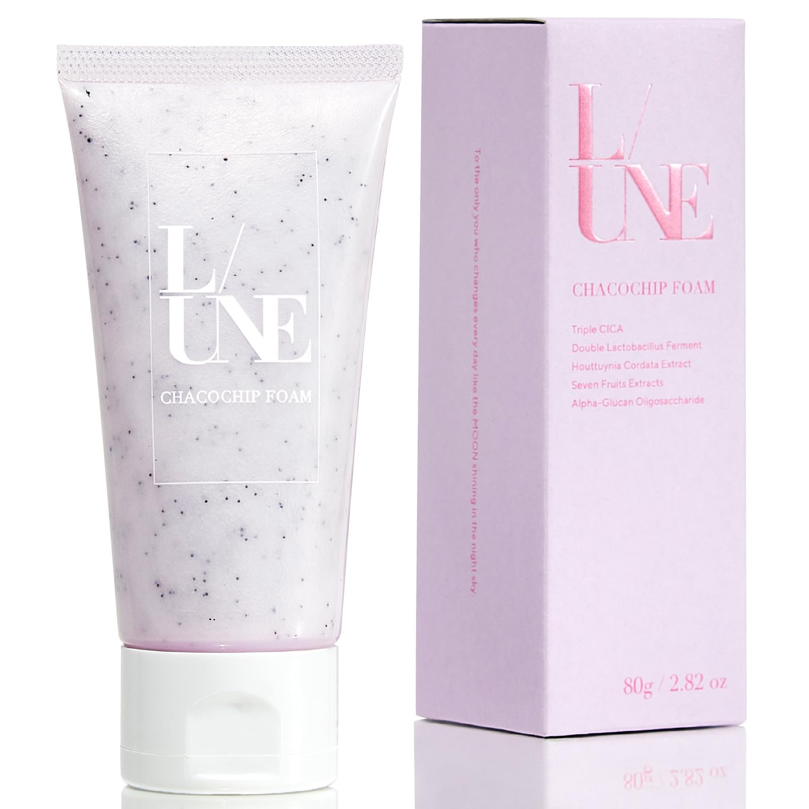 

Chaco Chip Facial Pore Cleanser with Azelaic Charcoal Blackhead Sensitive and Dry Skin L/UNE Cleanser, Acid, Foam, Removal, CICA,