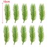 200/10Pcs Artificial Pine Needles Christmas Green Plant Pine Branch Fake Plants DIY Xmas Tree Garland Ornaments Home Decorations