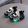 Zapatillas Deportivas Casuales Unisex para Niños Cómodas y Brillantes Estilo Coreano
