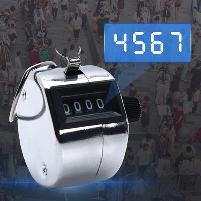 1-5Pcs Digital Hand Tally Counter Manual Counting Golf Clicker Training Counter 4 Digit Number HandHeld Tally Counter Mechani
