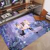 Custom Name Crystal Velvet Rug,aespa Comfortable Anti Slip Floor Mat For Room Decoration