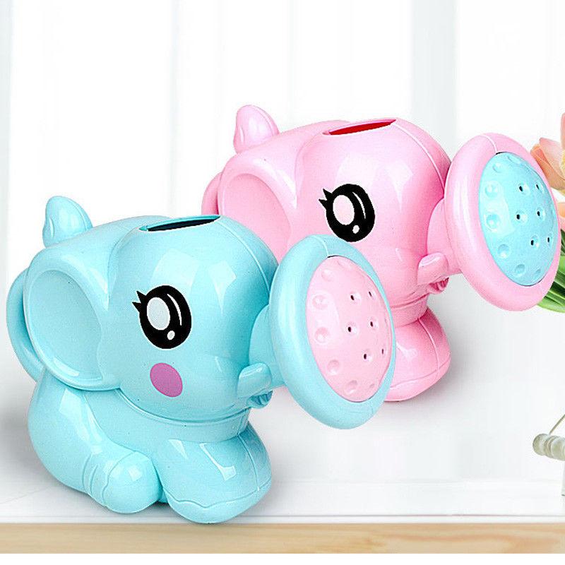 Dětský bazén Hračky na koupání Kreslený Tvar slona Zalévací hrnec Sprcha Plavání Hra Písečná Pláž Hračka Ideální dárek