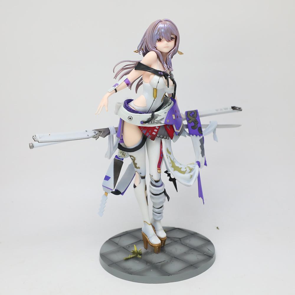 Anime GK PVC Model 25cm Nikki Red Lotus Victory Goddess Statue Collection Figure Toy