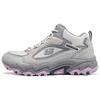 Cloud Outdoor Shoes Waterproof Upper Cushioning Comfortable Versatile Sports Hiking Durable Rebound Grip Mid-Top Walking Shoes 180212C-GYPK