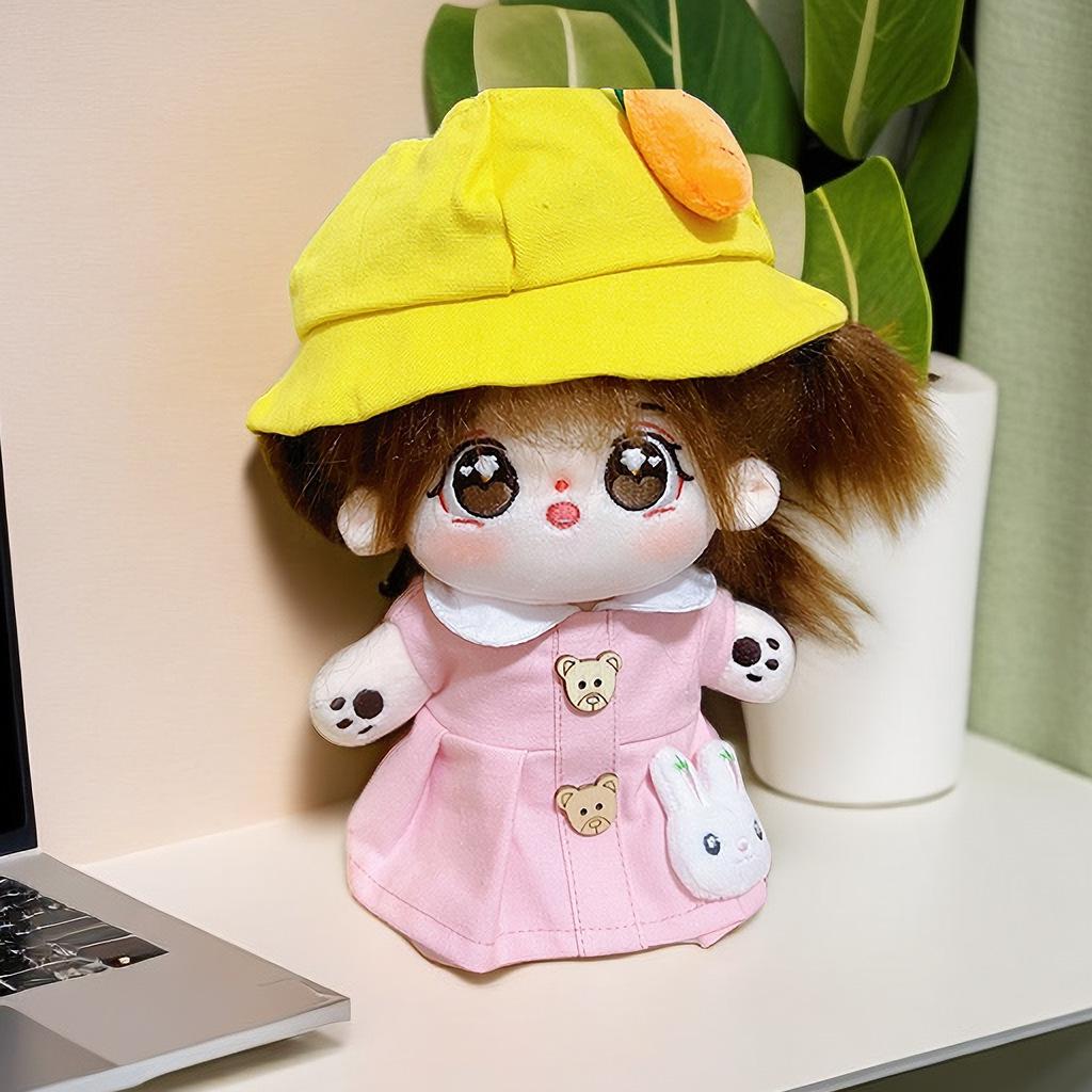 Little Yun 20cm Cotton Plush Doll - Children's Gift & Stuffed Toy with Clothes